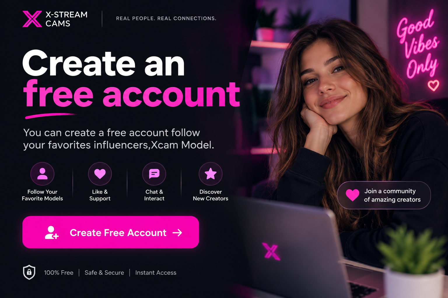 Create an free account